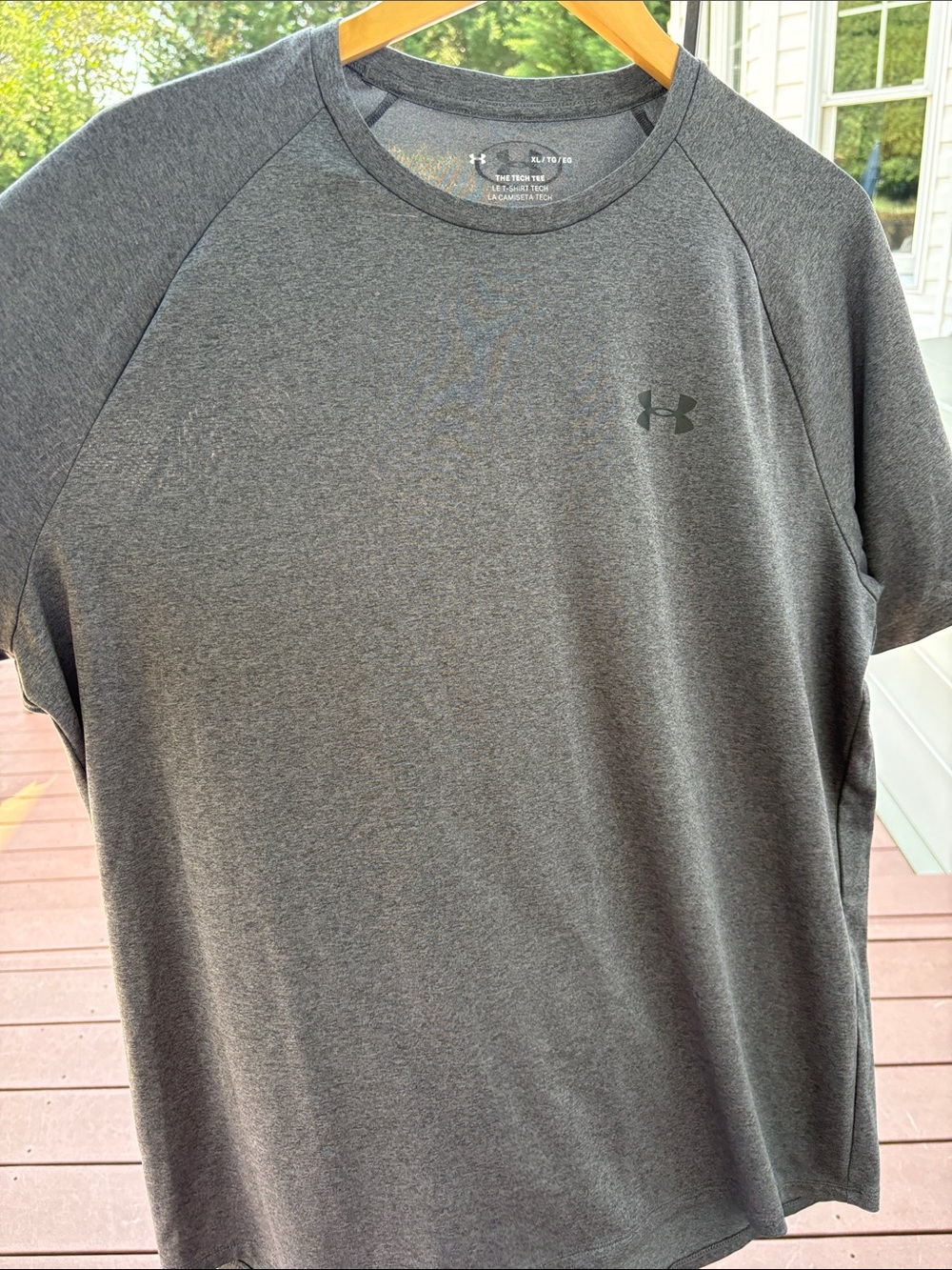 Under Armour Men’s Charcoal The Tech Tee XL